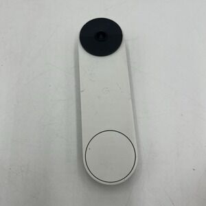 Google Nest GWX3T GA01318-US WiFi Smart Video Doorbell Battery White For Parts